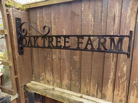 custom metal house name signs|wrought iron house name signs.